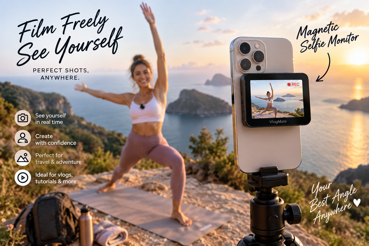 Voltelya™ Magnetic Selfie Monitor