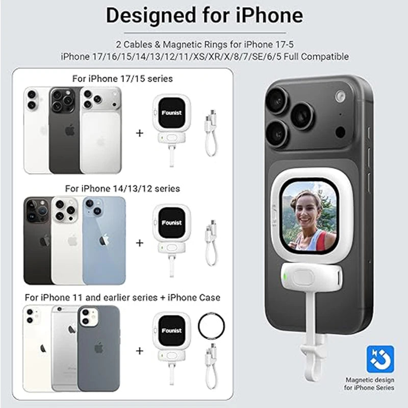Voltelya™ Magnetic Selfie Monitor
